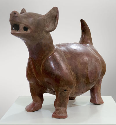 Las artesanías nos recuerdan la importancia del perro en la mitología azteca