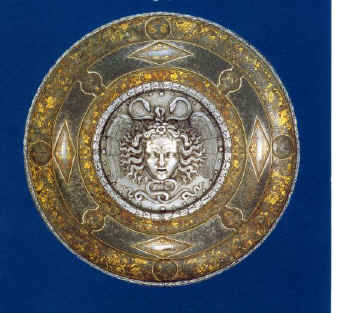 Medusa en el escudo de Carlos V
